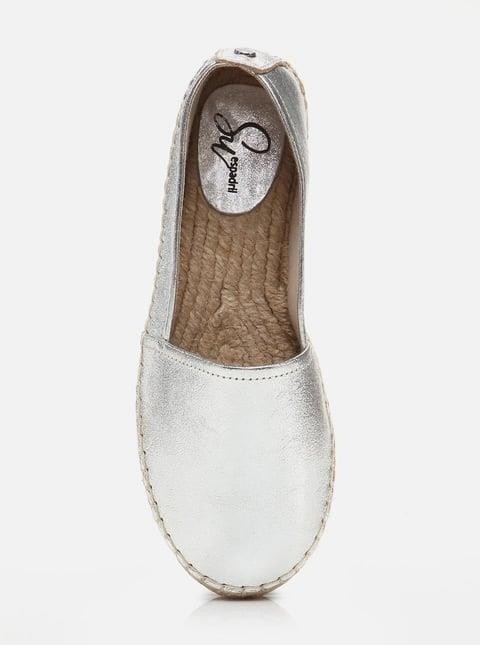 Su Espadril Ari Gümüş Kadın Düz Espadril görsel 4