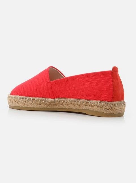Su Espadril Aileen Kırmızı Kadın Düz Espadril görsel 4