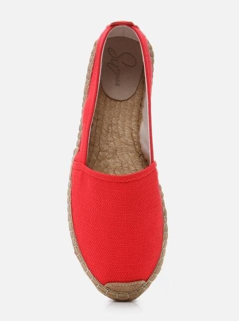 Su Espadril Aileen Kırmızı Kadın Düz Espadril görsel 5