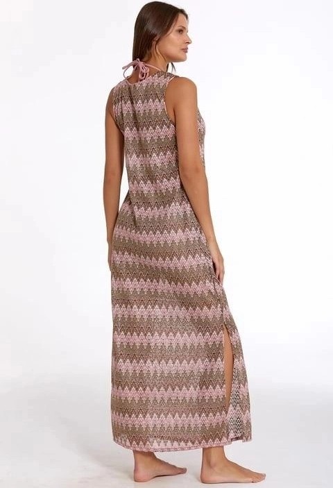 Çamaşır Kenti Argento 2100-3059 Kadın Triko Kolsuz Kaftan görsel 2