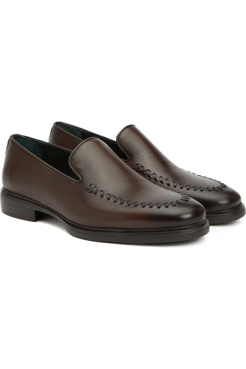 George Hogg Brown Men's Leather Loafers