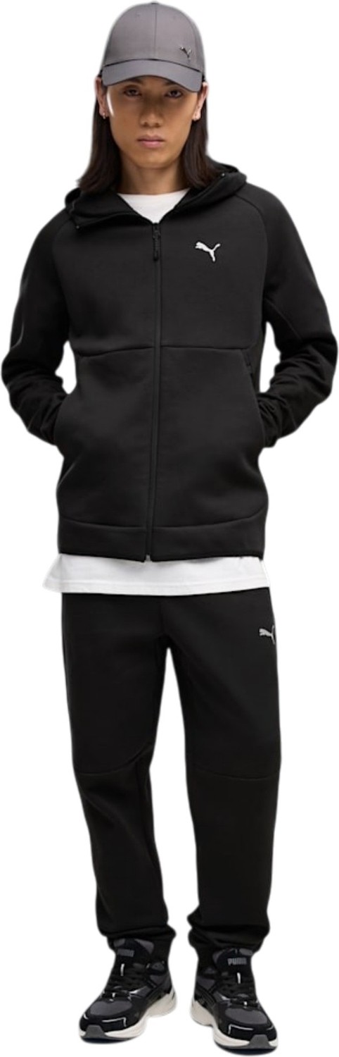 Pumatech Full-Zip Hoodie Siyah Erkek Sweatshirt görsel 3