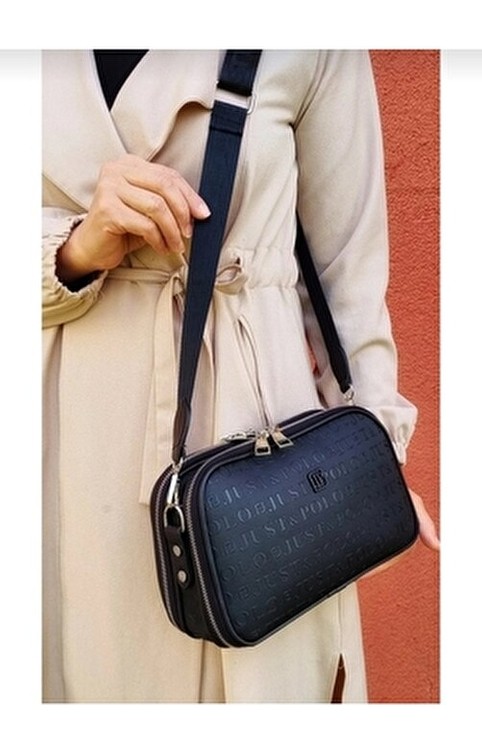 Just Polo Kadın 5 Bölmeli Çanta Suni Deri ile Günlük Kullanım için Şık ve Fonksiyonel görsel 5