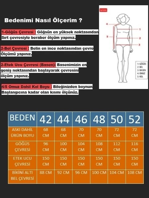 Hazelin Kadın Siyah Taş Işlemeli Astarlı Büyük Beden Bikini Takımı HZL25S-LC2099 görsel 4