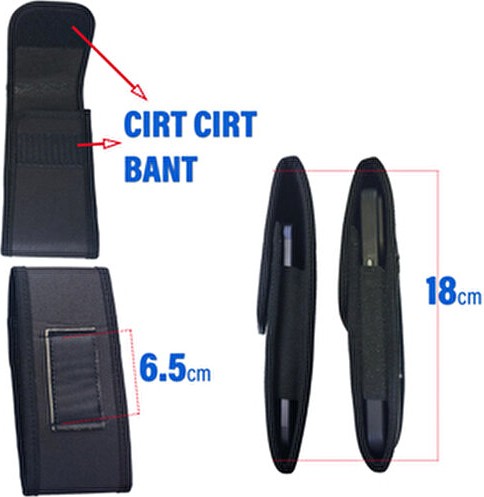 Exenar Kemere Takılan Telefon Kılıfı Cırtlı Telefon Bel Çantası Lastikli görsel 3