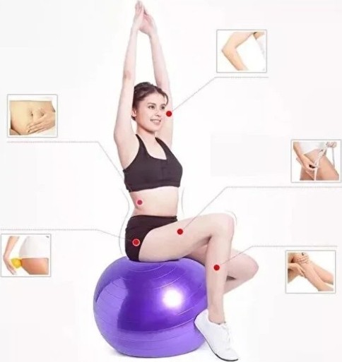 Marsilyan 60 cm Pilates Topu görsel 3