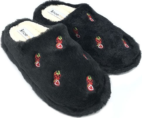 Shoemio Karla Nakışlı Kadın Ev Terliği