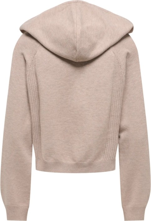 Only Kadın Onlgıgı Ls Short Kahverengi Sweatshirt - 15374935 görsel 4