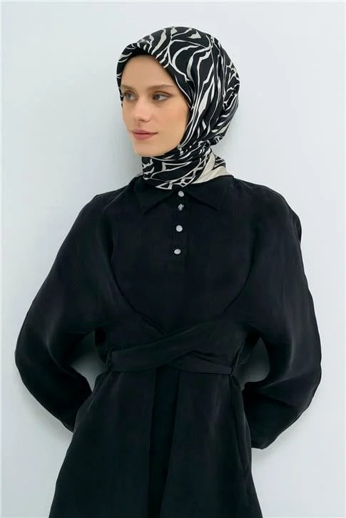 Armine Saf Ipek Twill Eşarp 9511D 14