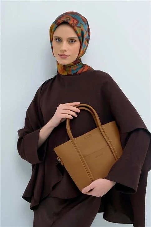 Armine Saf Ipek Twill Eşarp 9507D 82