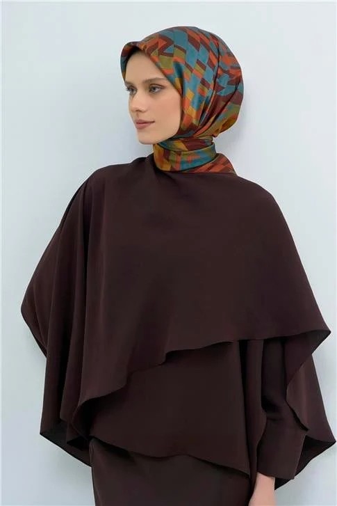 Armine Saf Ipek Twill Eşarp 9507D 82 görsel 2
