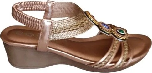 Guja 26Y241-1 Bronz Kadın Yazlık Sandalet görsel 2