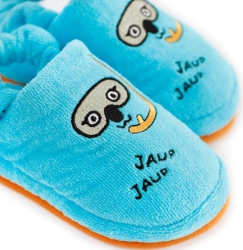 Mey İthalat Çocuk Ev Terliği; Cool Koala Desenli, %100 Pamuk Kadife, Kaydırmaz Taban, 29-30 Numara 20 cm görsel 5