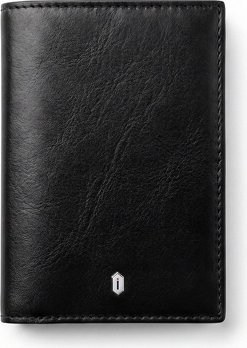 Wiwu Royal Passport Wallet Android ve Ios Cihazlar Için Rfıd Özellikli Pu Deri Cüzdan Siyah