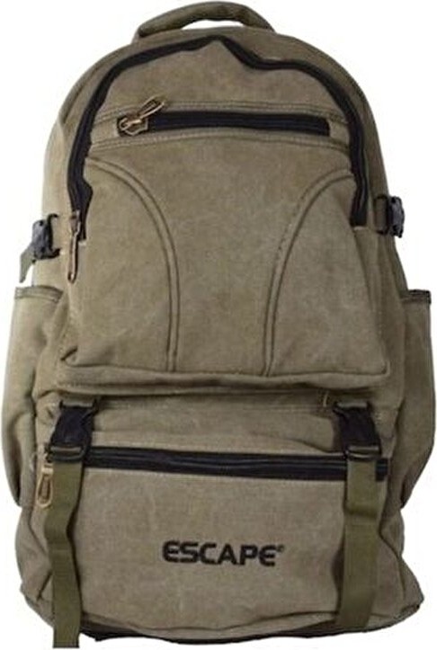 Belirtilmemiş Unisex Haki Sırt Çantası görsel 2