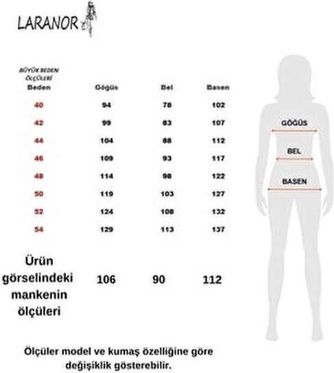 Laranor Siyah Büyük Beden Kaşkorse Detay Klasik Kesim Suni Deri Yelek görsel 8