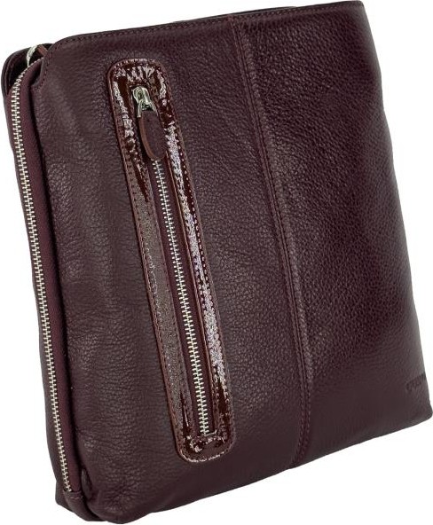 Louisiana Polo Guard Hakiki Deri Erkek Çanta Bordo 1720 görsel 2