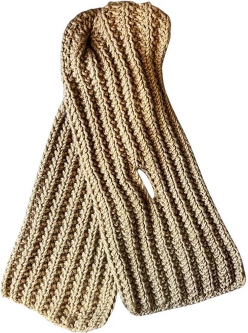 Uretti - Emine 9106 3286 El Örgüsü Bere ve Kaşkol Takımı görsel 6