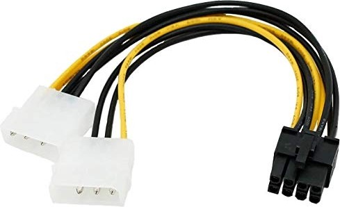 Aesco Alfais 4260 8 Pin Pci Express Ekran Kartı Power Güç Çevirici Çoklayıcı görsel 4