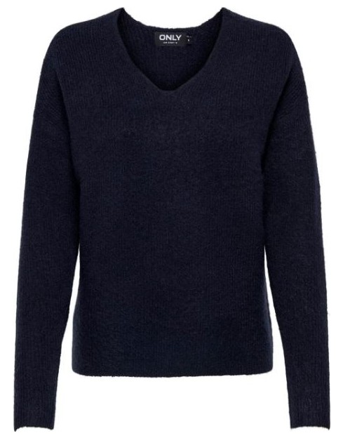 Only Kadın Onlcamılla V-Neck L/s Kahverengi Kazak - 15204588 görsel 5