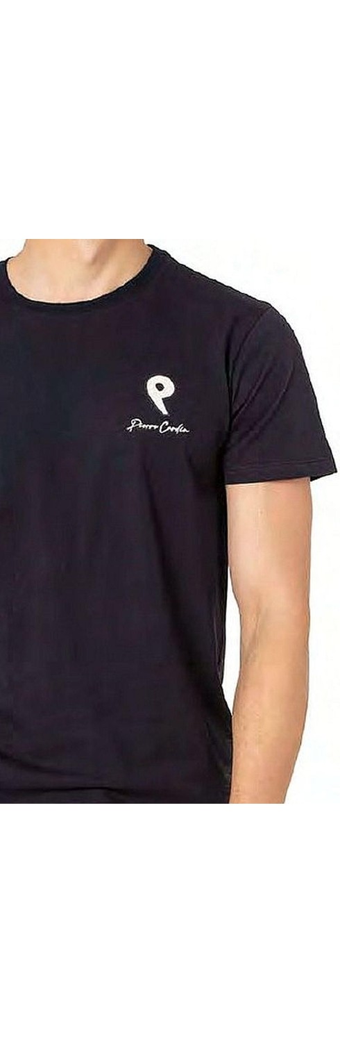Pierre Cardin 6078 Erkek Kısa Kollu Bisiklet Yaka Pijama Takım-Beyaz görsel 6