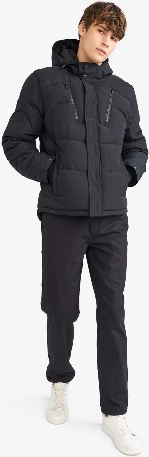 DeFacto Sıcak Tutan Su İtici Slim Fit Mont F1147AX25WN görsel 2