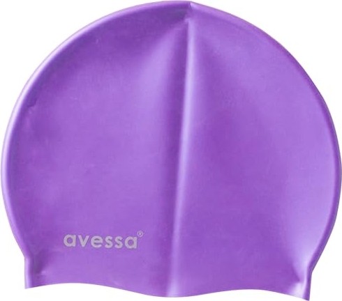Aesco Avessa Silikon Bone, Kaymaz, Su Geçirmez, Deniz ve Havuz Için Uygun, Unisex, Koyu Mor, SC-309 görsel 2
