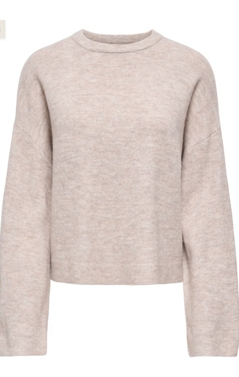Only Kadın Onlsımonı L/s O-Neck Kazak - 15368976 görsel 5