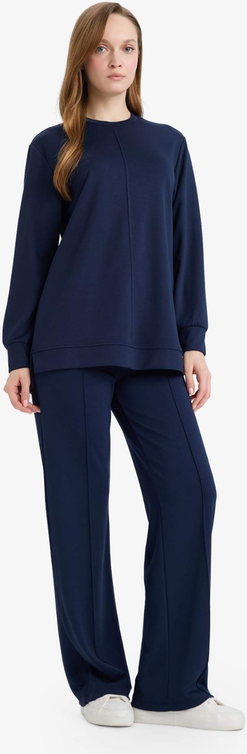 DeFacto Regular Fit Beli Lastikli Pantolon F5118AX26SP görsel 4
