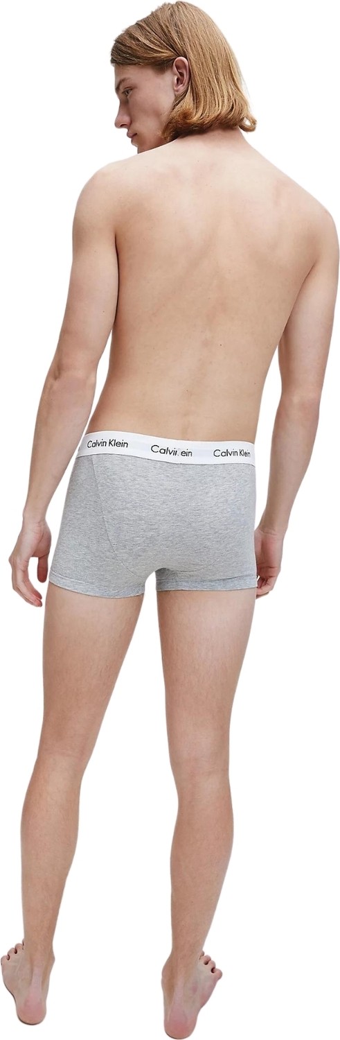 Calvin Klein Erkek Boxer U2662G 3'lü Paket Siyah - Beyaz - Gri Renk Seçenekleriyle Konforlu Kullanım görsel 5