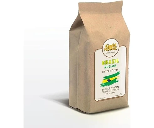 Resim CetKing Gold Stone Brezilya Mogiana Filtre Kahve 250 gr (Kağıt ve Metal Filtre) 