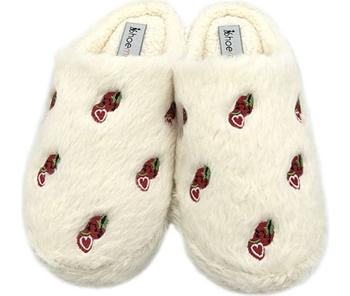 Shoemio Karla Nakışlı Kadın Ev Terliği görsel 7