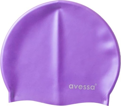 Die Grup Avessa Silikon Bone, Kaymaz, Su Geçirmez, Deniz ve Havuz Için Uygun, Unisex, Koyu Mor, SC-309