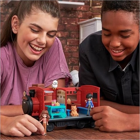 Aesco Magical Minis Harry Potter Hogwarts Ekspres Tren Oyun Seti görsel 3