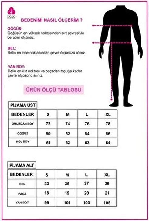 Koza İç Giyim Erkek Mavi Çizgili Pamuklu Kombinli Gömlek Yaka Pijama Takımı görsel 6