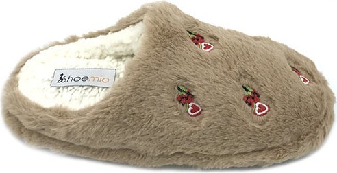 Shoemio Karla Nakışlı Kadın Ev Terliği görsel 2