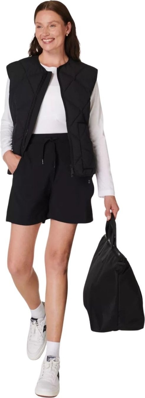 Die Grup Sweaty Betty Explorer 5.5 Short Kadın Siyah Şort