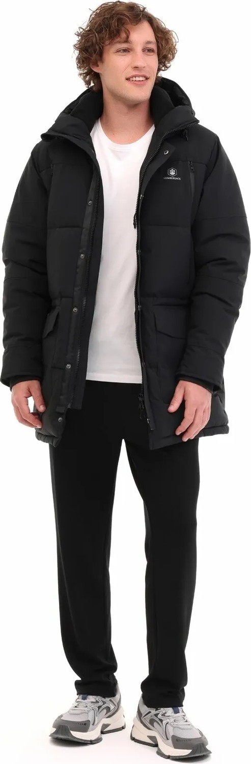 Lumberjack ml Henry Coat 25N17 5pr Siyah Erkek Kısa Kaban görsel 8
