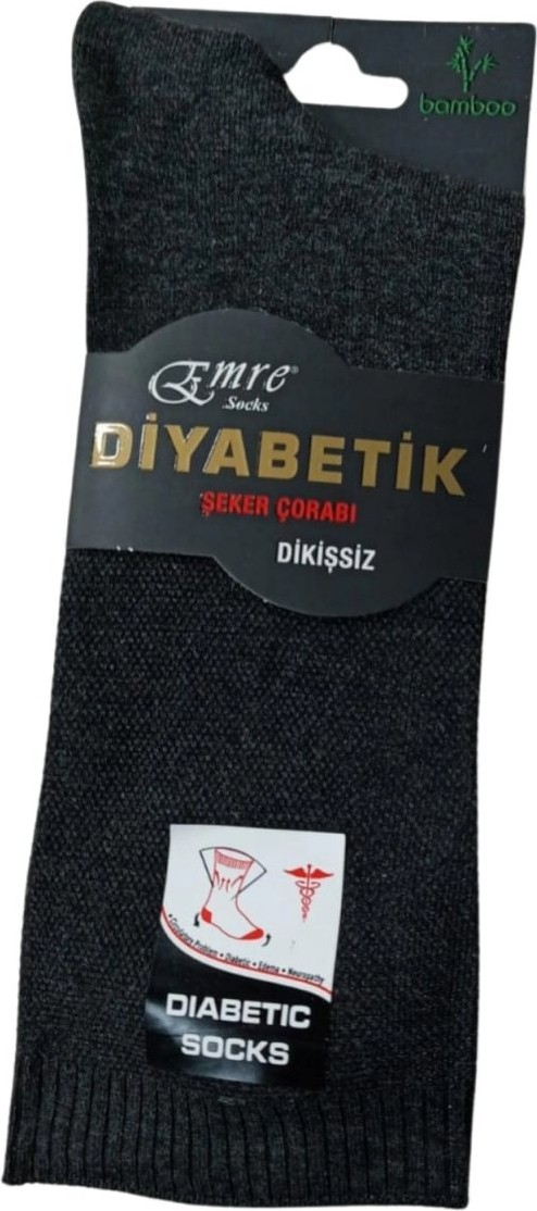 Beruflic Emre Erkek Diyabetik Bambu Çorap 6 Adet Under Moda görsel 2