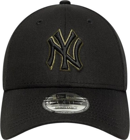 New Era Team Outline 9forty Neyvan Siyah Unisex Şapka görsel 2