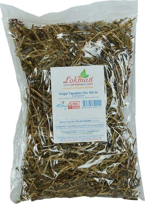 TeknoKapsül Yapışkan Otu Doğal 100 gr Paket görsel 2