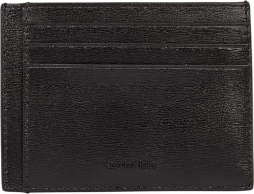 Happy Trend Calvin Klein Clean Esntl Id Cardholder Erkek Cüzdan, Siyah, Tek Beden görsel 3