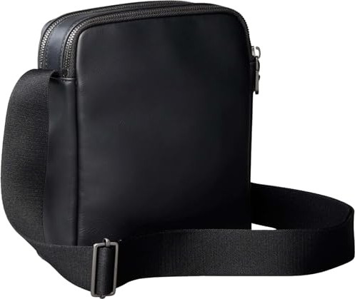 1001 Bold Ck Pocket Reporter Erkek Çapraz Askılı Çanta Black Os görsel 3