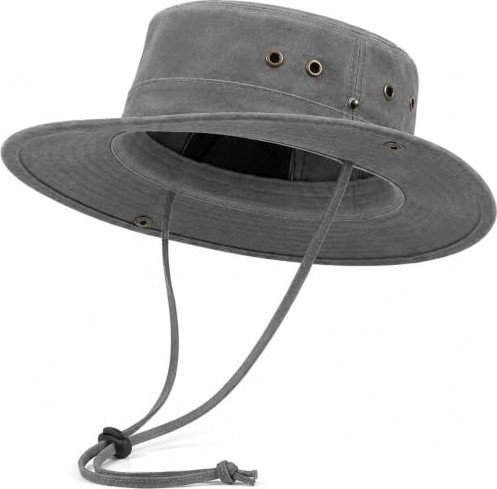 1001 Balıkçı Erkek Kanvas Şapka, Outdoor Safari görsel 2