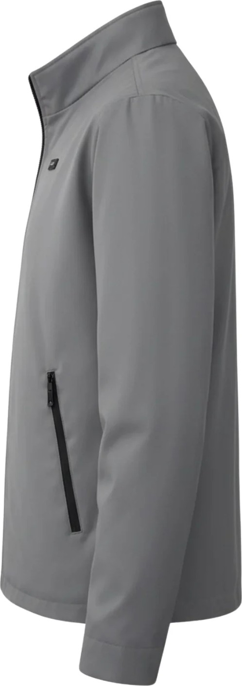 Sivaist Gri Erkek Polyester Karışımlı Süper Ince Rüzgarlık Su ve Rüzgar Geçirmez Mevsimlik&yazlık Mont görsel 3