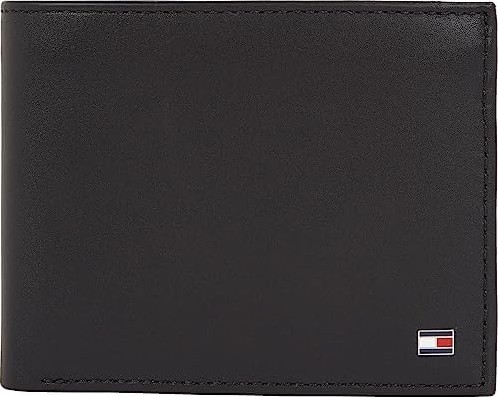 Happy Trend Tommy Hilfiger Erkek Eton Trıfold Cüzdan Black Tek Beden görsel 4