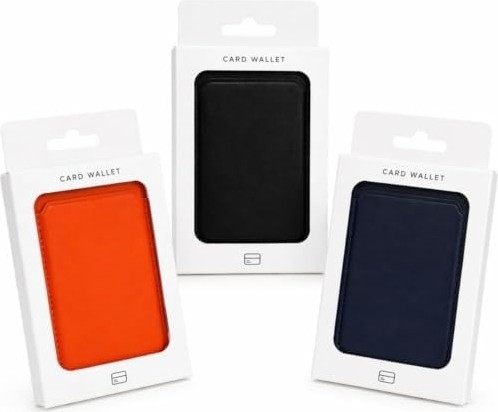 Happy Trend Apple iPhone Için Magsafe Özellikli Deri Cüzdan (Siyah) görsel 3