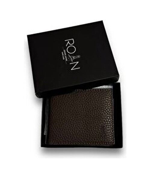 Roan Erkek Cüzdanı Vegan Dostu Siyah Yerli Malzeme ile Geniş Kart Cebi Minimalist Tasarım görsel 4