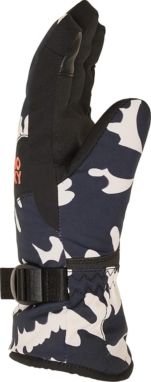 Die Grup Roxy Jetty Girl - Technical Snow Gloves For Girls - Kayak/snowboard Teknik Eldiveni, Kız Çocuğu, M, Siyah görsel 2