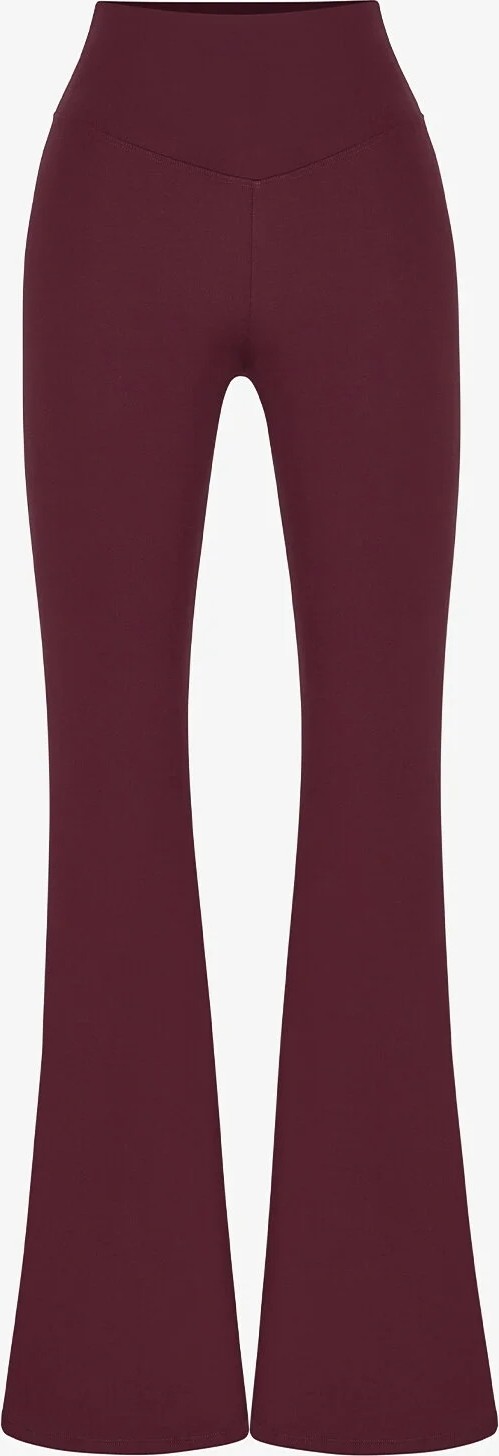 Penti Bordo İspanyol Paça (Flare) Soft Feel Tayt görsel 4